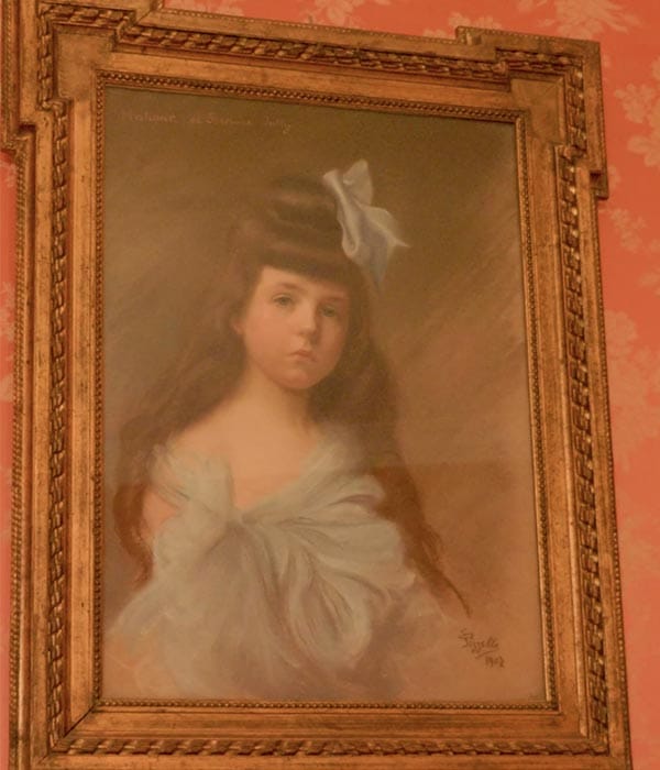 Tableau portrait Mahaut de Bethune